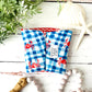 Red Crabs Iced Coffee Cozy | Handmade Reusable Cup Sleeve