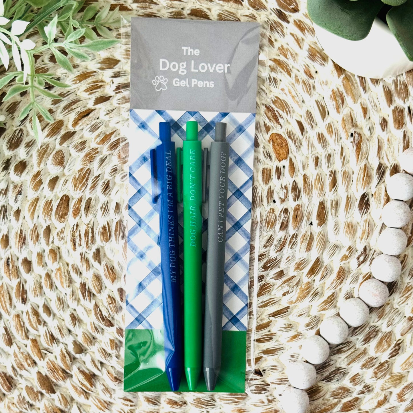 Dog Lover Gel Pens | Set of 3