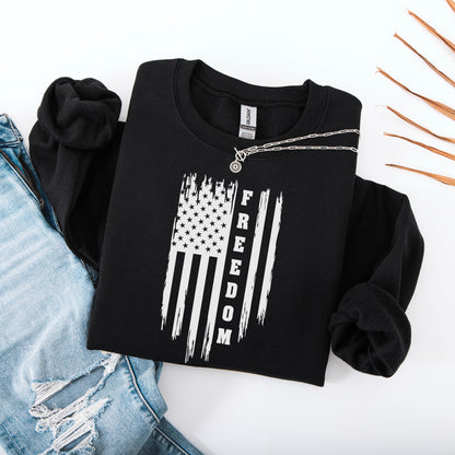 Freedom - Crewneck Sweatshirt (Black)
