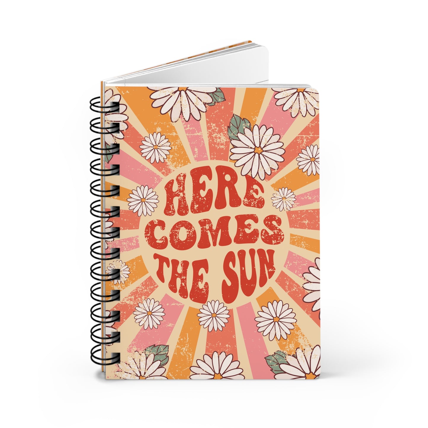 Here Comes The Sun | Boutique Notebook | Spiral Journal
