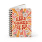 Here Comes The Sun | Boutique Notebook | Spiral Journal