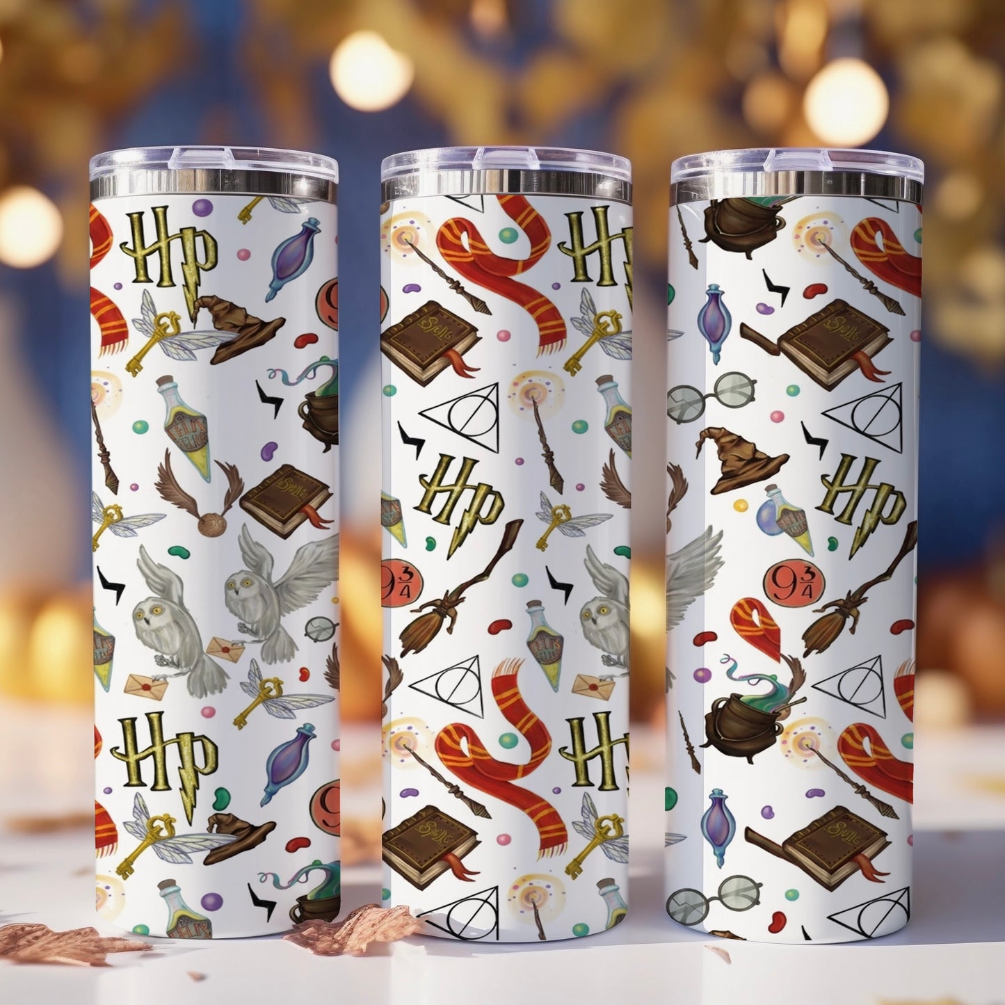 HP Wizard Magic | 20 oz Skinny Tumbler | Free Shipping