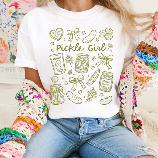 Pickle Girl - Short Sleeve T-Shirt