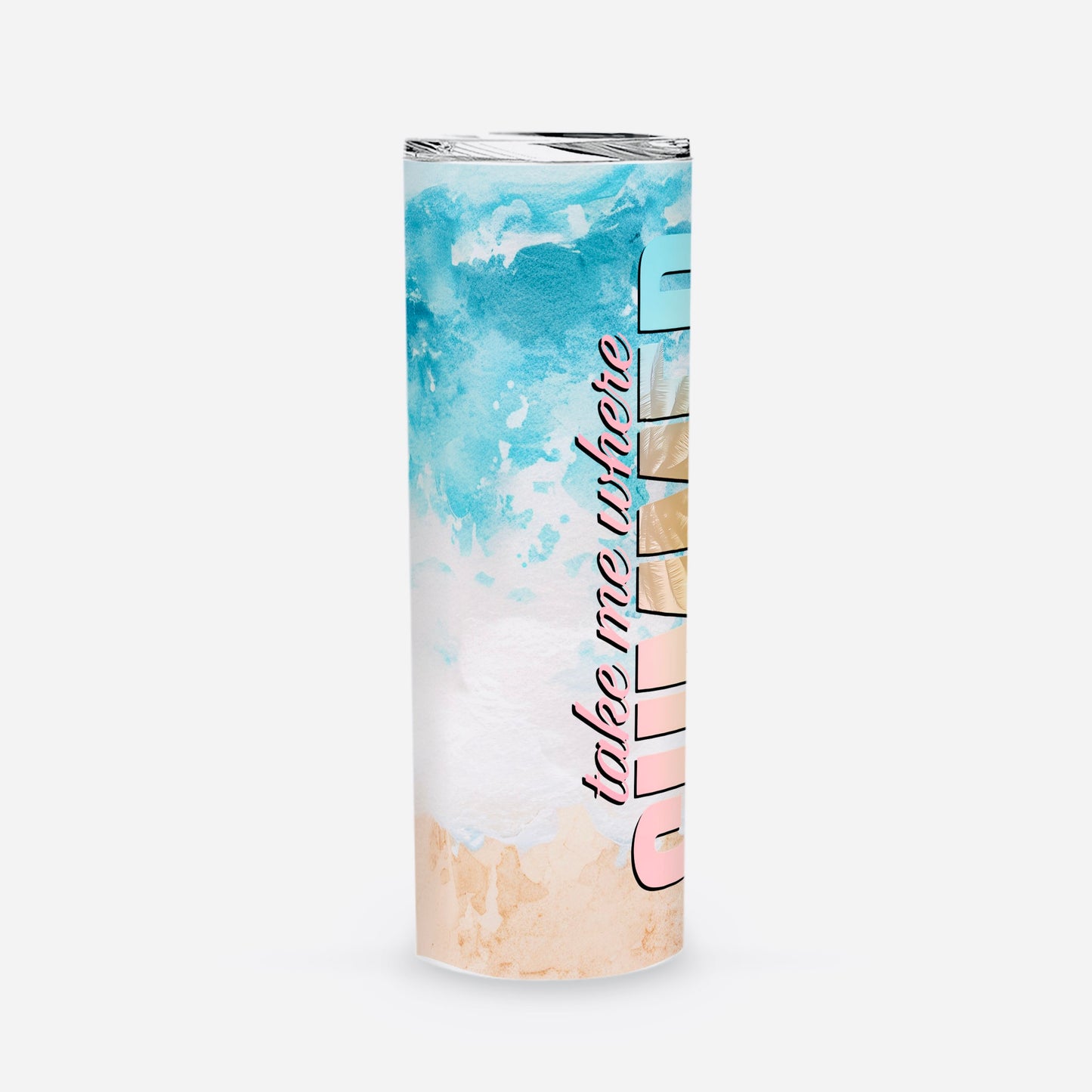 Summer | 20 oz Skinny Tumbler | Free Shipping