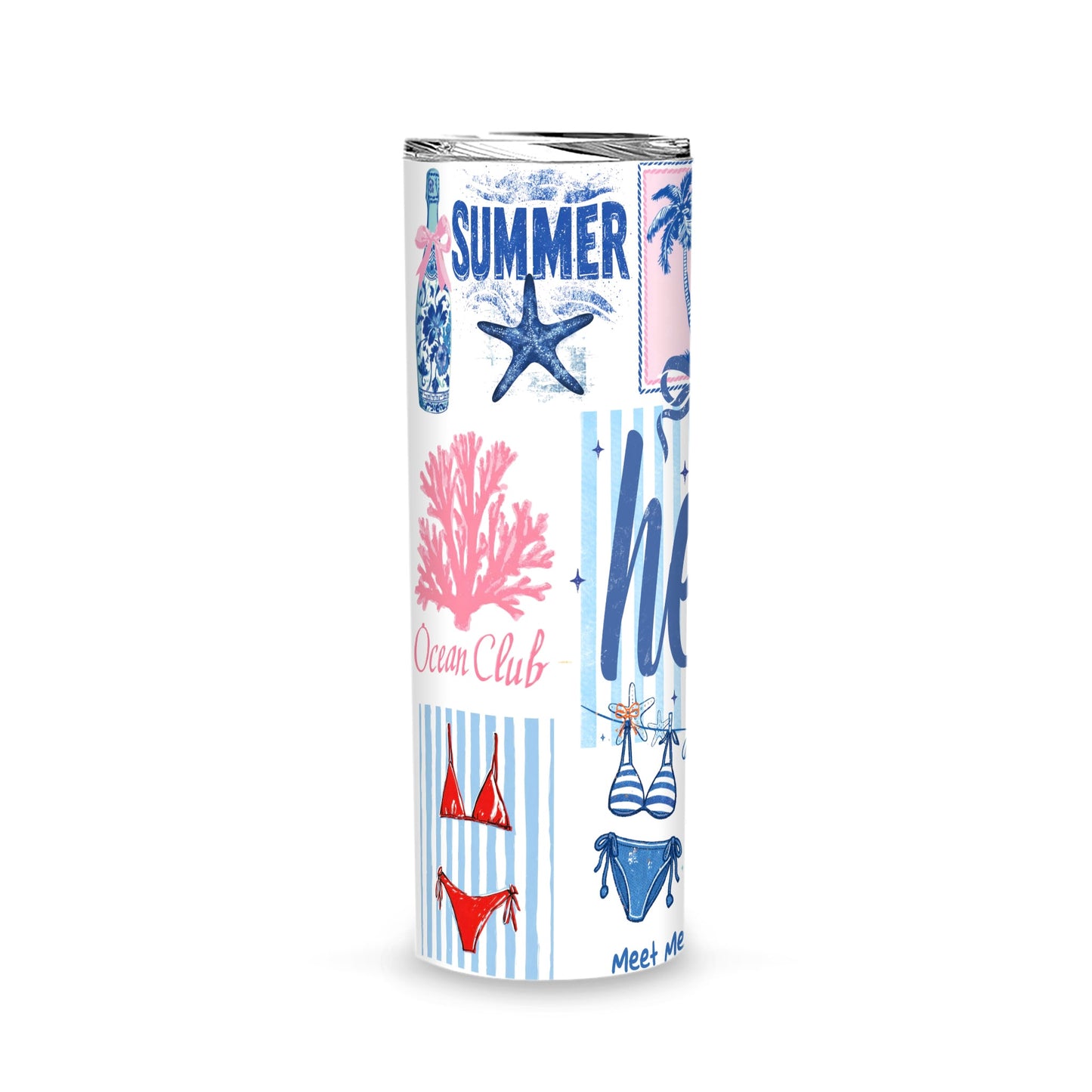 Coastal | 20 oz Skinny Tumbler | Free Shipping