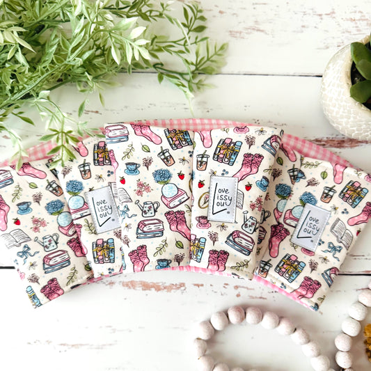 Spring Reading - Coffee Cozy