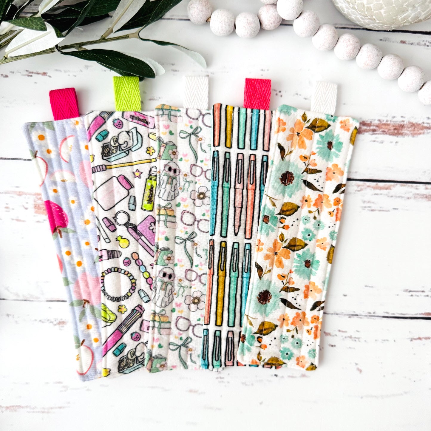 Quilted Bookmarks