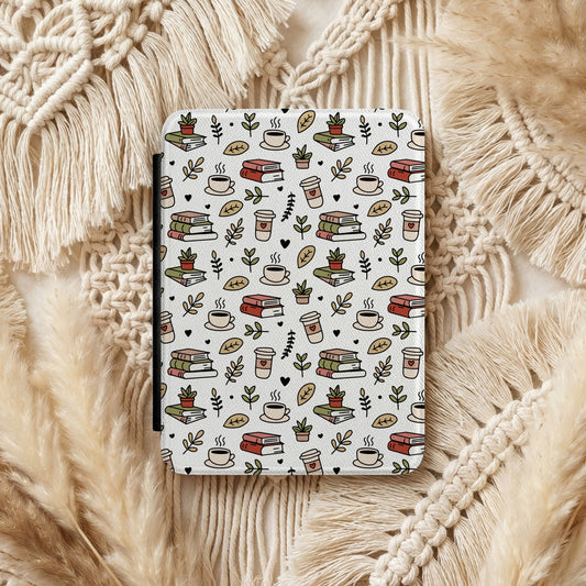 Books + Coffee | Kindle Cases | Free Shipping + Personalization
