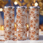 Ghosts + Pumpkins | Skinny Tumbler | Free Shipping + Personalization
