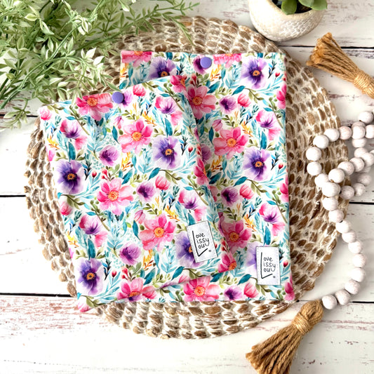Watercolor Floral - Kindle + Book Sleeve