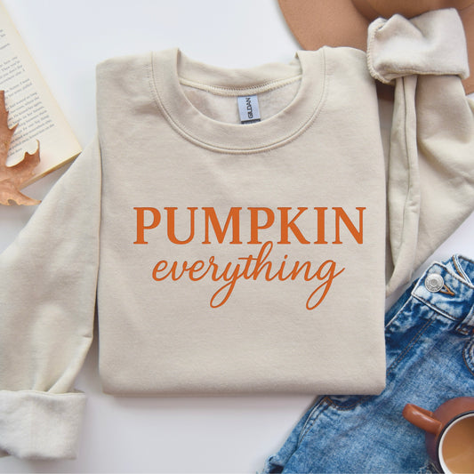 Pumpkin Everything - Crewneck Sweatshirt