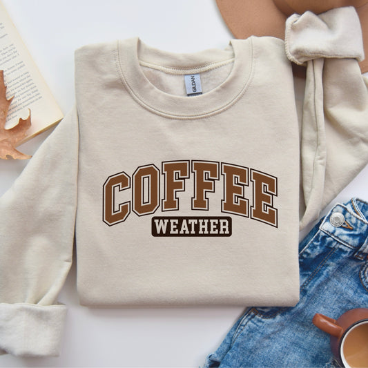 Coffee Weather - Crewneck Sweatshirt
