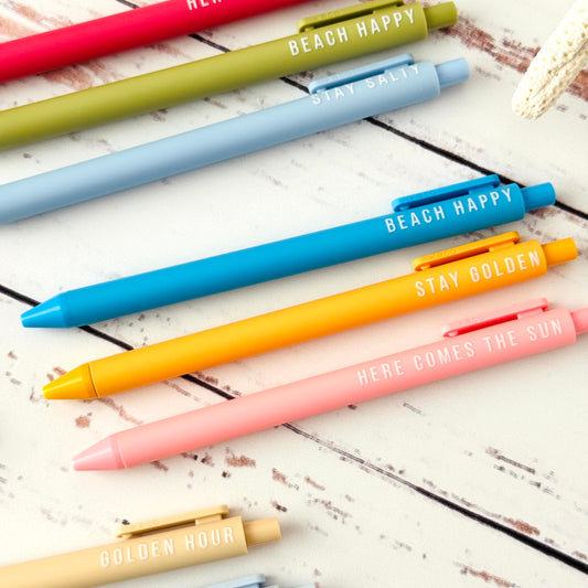 Summer Lover Gel Pens | 3-Pack | Colored Ink