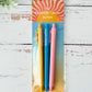 Summer Lover Gel Pens | 3-Pack | Colored Ink