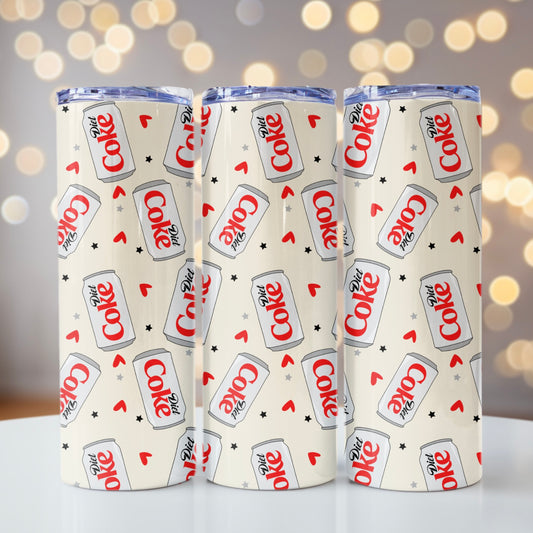 Diet Soda | 20 oz Skinny Tumbler | Free Shipping