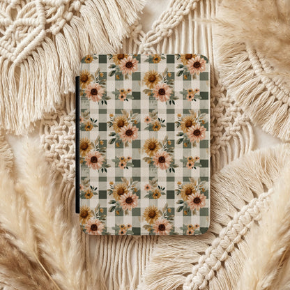 Sunflower Gingham | Kindle Cases | Free Shipping