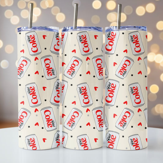 Diet Soda | 20 oz Skinny Tumbler | Free Shipping