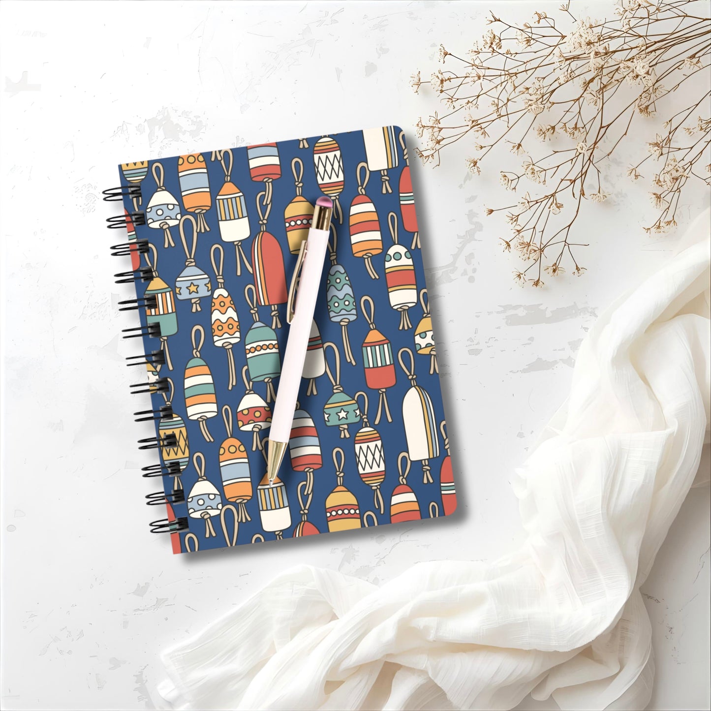 Lobster Buoys | Boutique Notebook | Spiral Journal