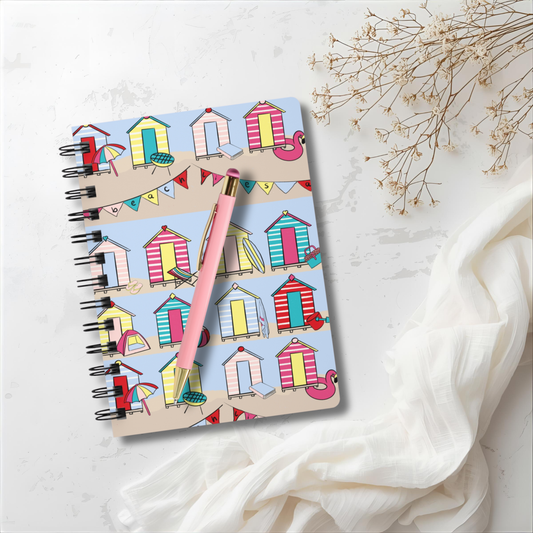 Beach Hut | Boutique Notebook | Spiral Journal