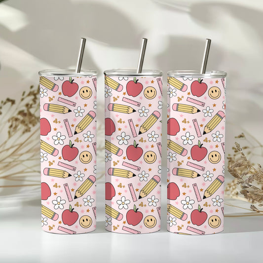 Teacher | 20 oz Skinny Tumbler | Free Shipping