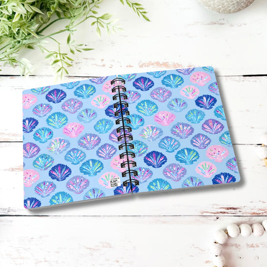 Mermaid Shells | Boutique Notebook | Spiral Journal