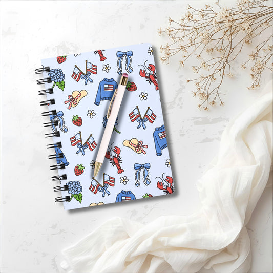 Coastal Americana | Boutique Notebook | Spiral Journal