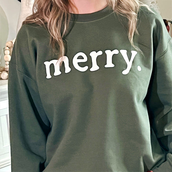 Merry Crewneck Sweatshirt